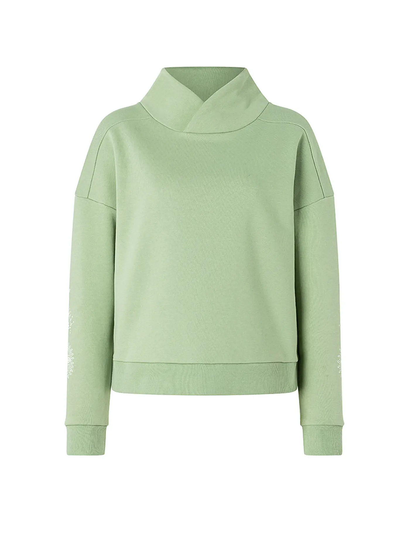 THE SPIRIT OF OM | Damen Yoga Sweater Lounge Sattva Matcha | 